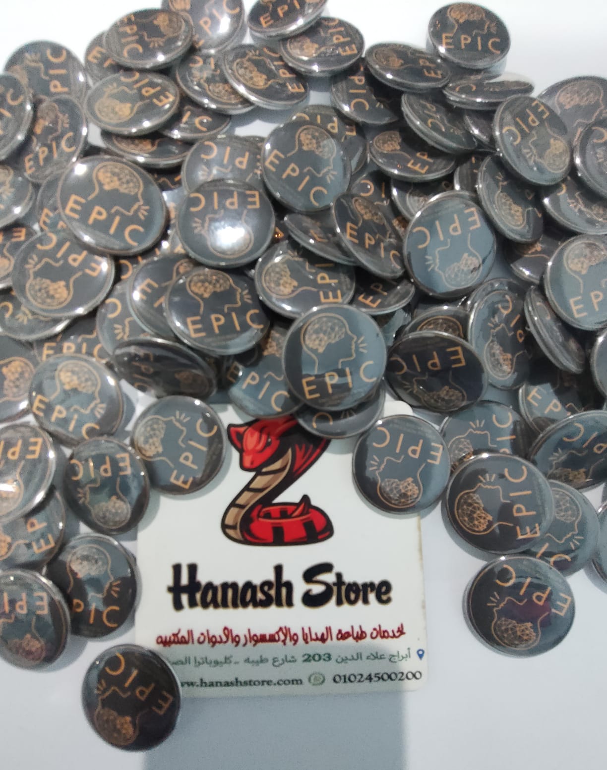 شركة حنش ستور متخصصة في طباعة الهدايا المتميزه